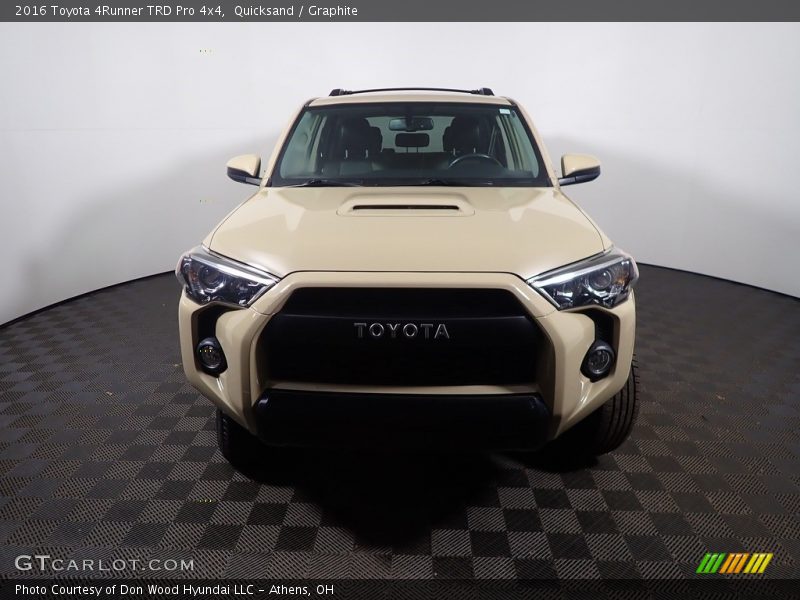 Quicksand / Graphite 2016 Toyota 4Runner TRD Pro 4x4