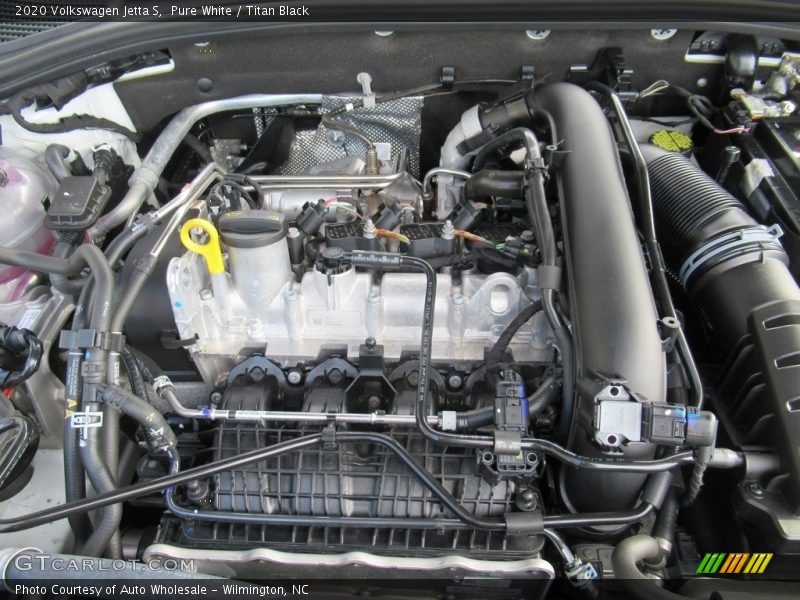 Pure White / Titan Black 2020 Volkswagen Jetta S