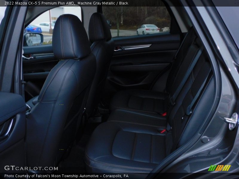 Machine Gray Metallic / Black 2022 Mazda CX-5 S Premium Plus AWD