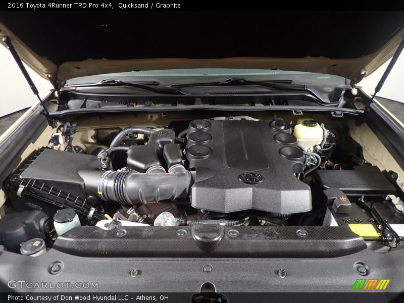 Quicksand / Graphite 2016 Toyota 4Runner TRD Pro 4x4