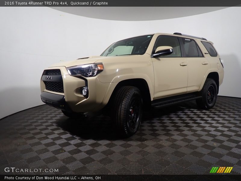 Quicksand / Graphite 2016 Toyota 4Runner TRD Pro 4x4