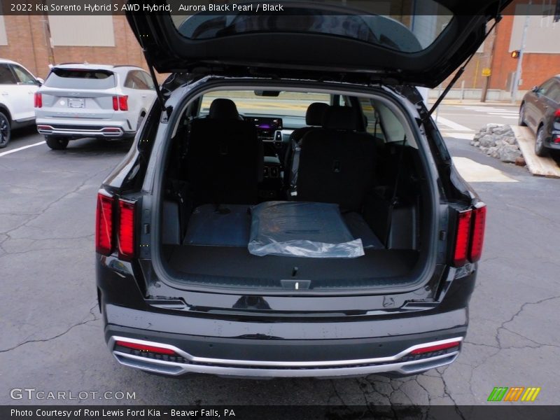 Aurora Black Pearl / Black 2022 Kia Sorento Hybrid S AWD Hybrid