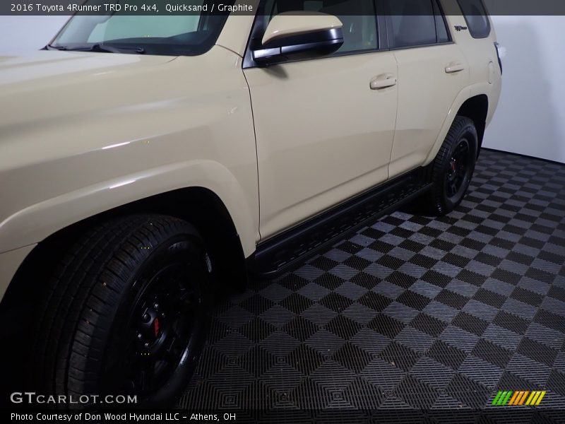 Quicksand / Graphite 2016 Toyota 4Runner TRD Pro 4x4
