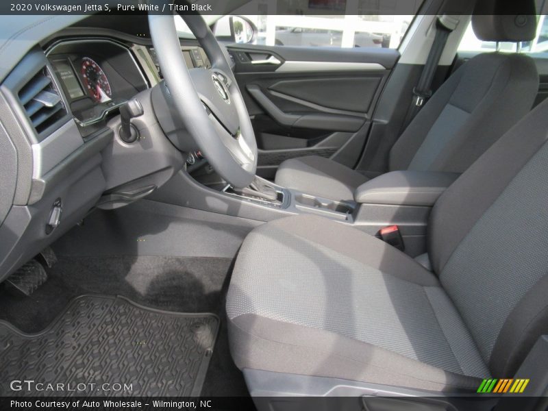 Pure White / Titan Black 2020 Volkswagen Jetta S