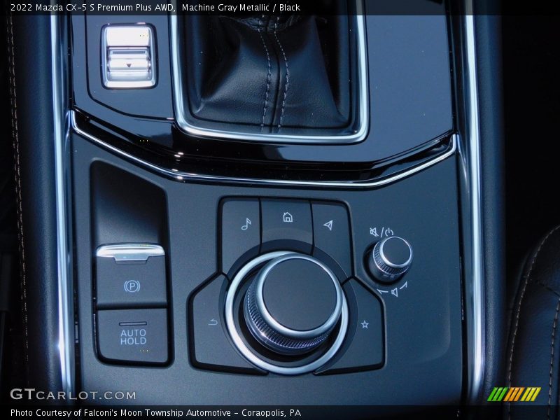 Machine Gray Metallic / Black 2022 Mazda CX-5 S Premium Plus AWD