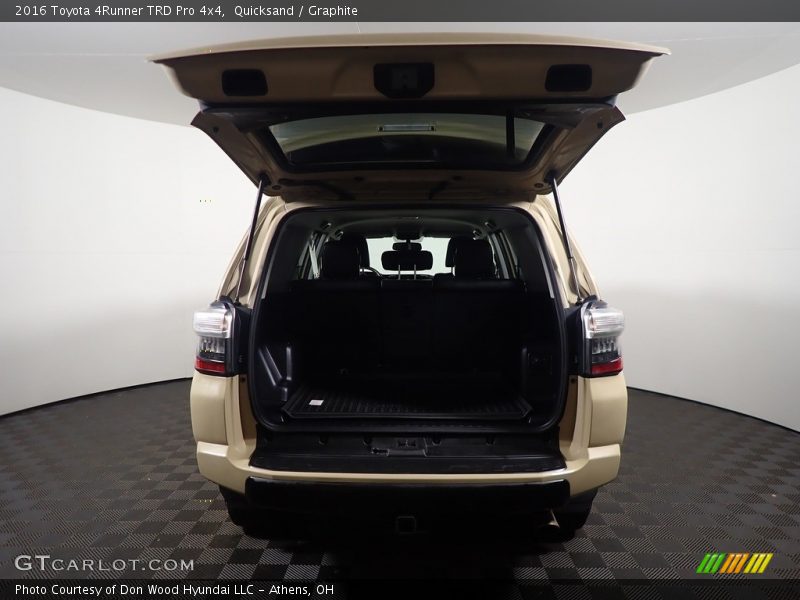 Quicksand / Graphite 2016 Toyota 4Runner TRD Pro 4x4