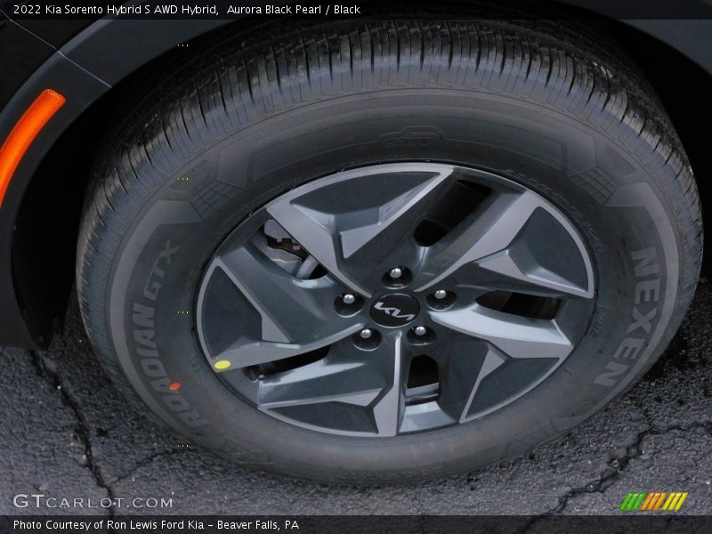 Aurora Black Pearl / Black 2022 Kia Sorento Hybrid S AWD Hybrid