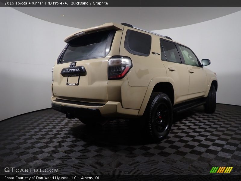 Quicksand / Graphite 2016 Toyota 4Runner TRD Pro 4x4