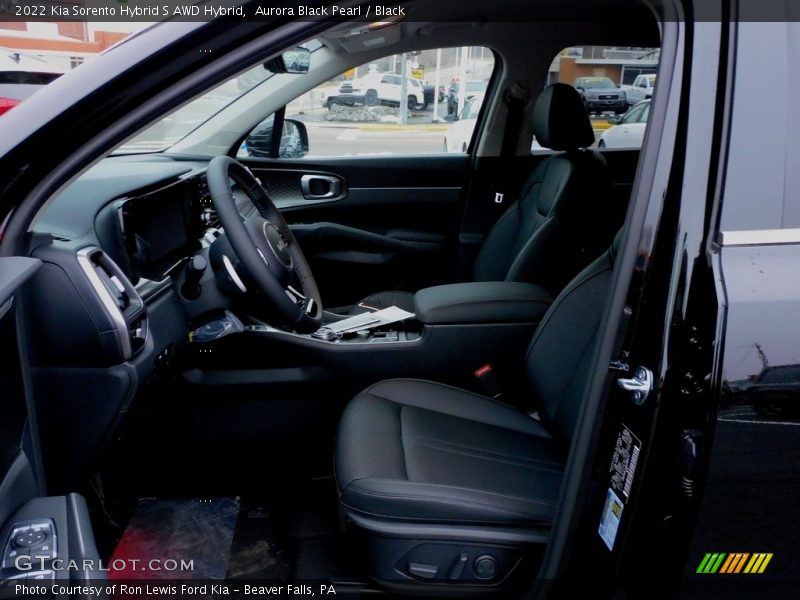 Aurora Black Pearl / Black 2022 Kia Sorento Hybrid S AWD Hybrid