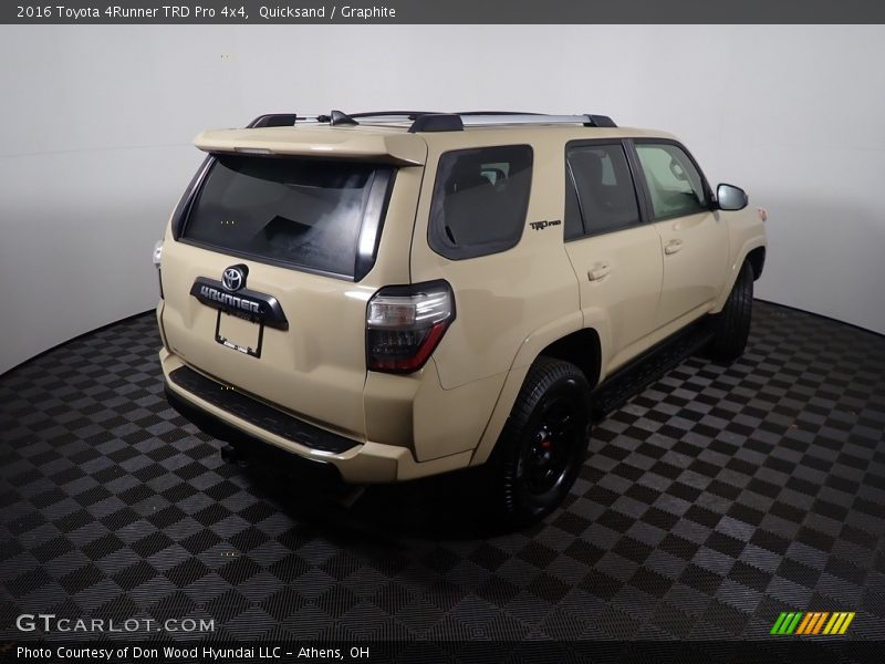 Quicksand / Graphite 2016 Toyota 4Runner TRD Pro 4x4