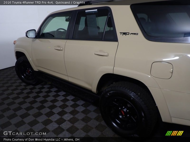 Quicksand / Graphite 2016 Toyota 4Runner TRD Pro 4x4