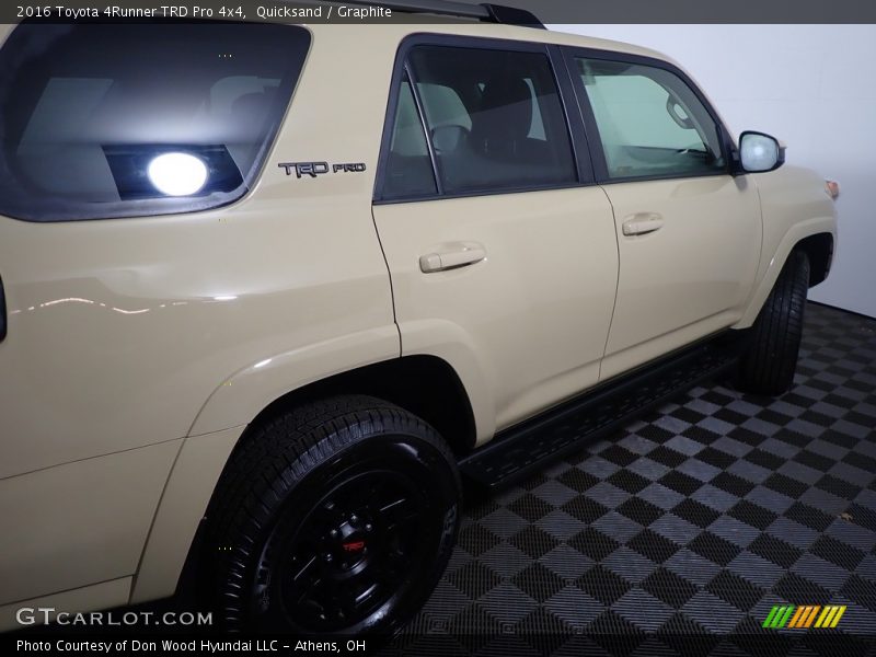 Quicksand / Graphite 2016 Toyota 4Runner TRD Pro 4x4