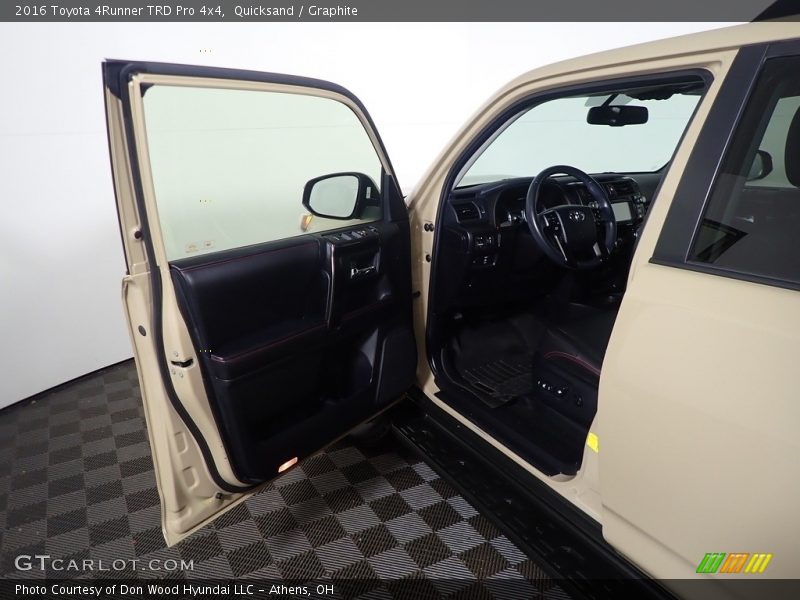 Quicksand / Graphite 2016 Toyota 4Runner TRD Pro 4x4