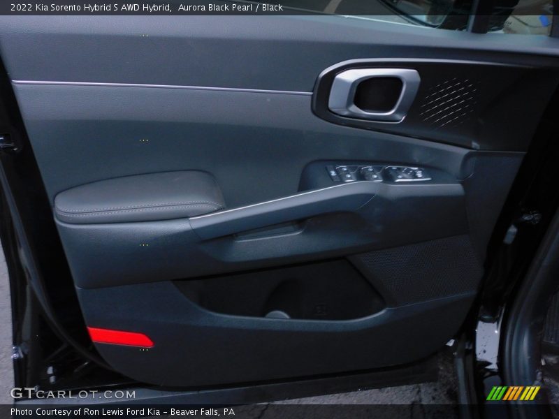 Aurora Black Pearl / Black 2022 Kia Sorento Hybrid S AWD Hybrid