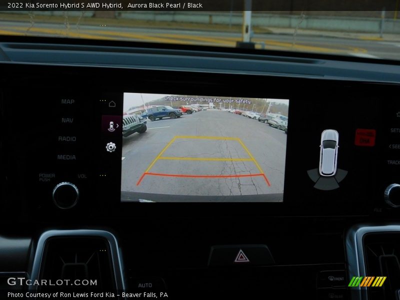 Aurora Black Pearl / Black 2022 Kia Sorento Hybrid S AWD Hybrid
