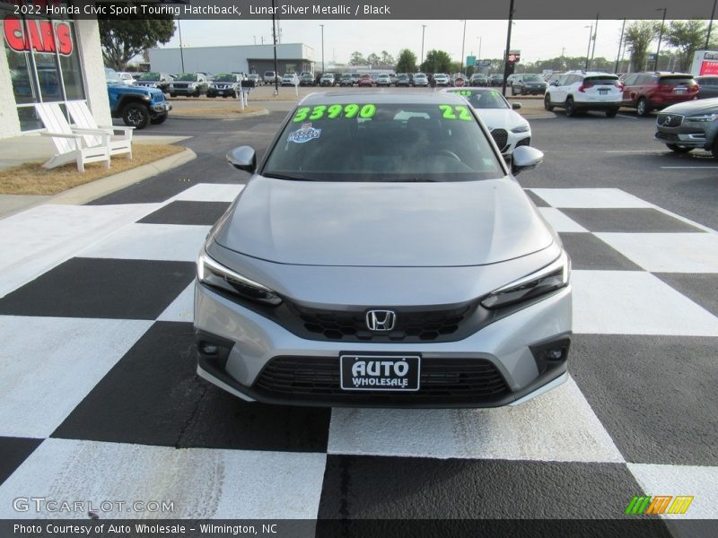 Lunar Silver Metallic / Black 2022 Honda Civic Sport Touring Hatchback