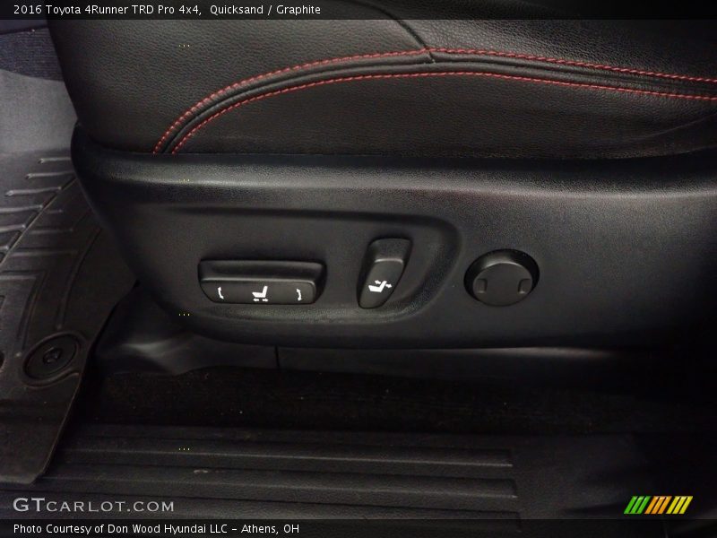 Quicksand / Graphite 2016 Toyota 4Runner TRD Pro 4x4