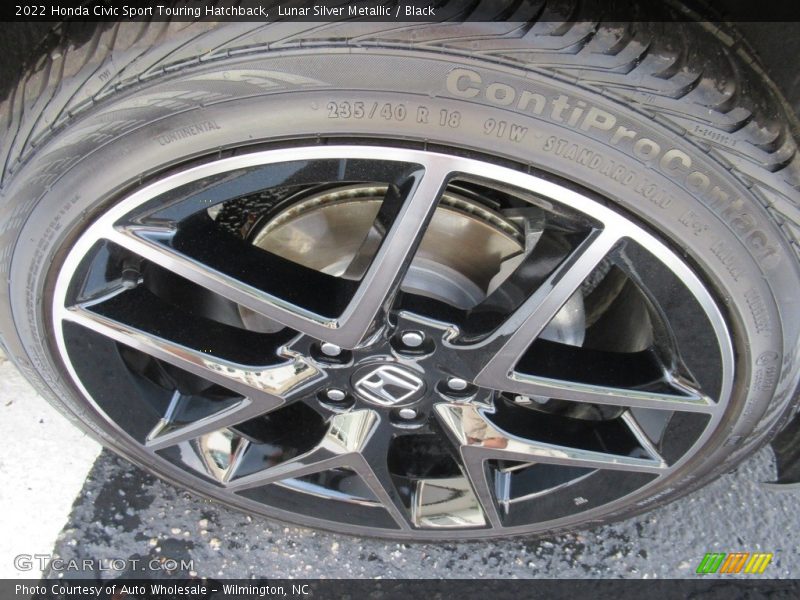 Lunar Silver Metallic / Black 2022 Honda Civic Sport Touring Hatchback