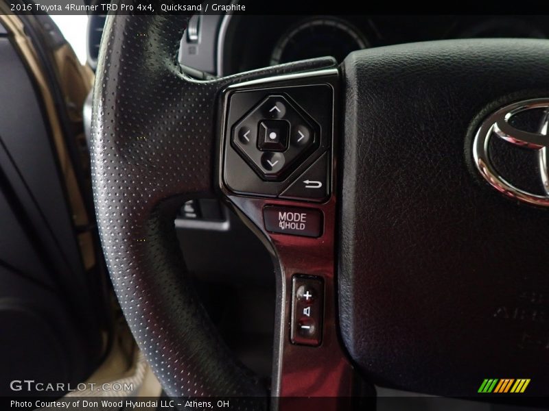 Quicksand / Graphite 2016 Toyota 4Runner TRD Pro 4x4