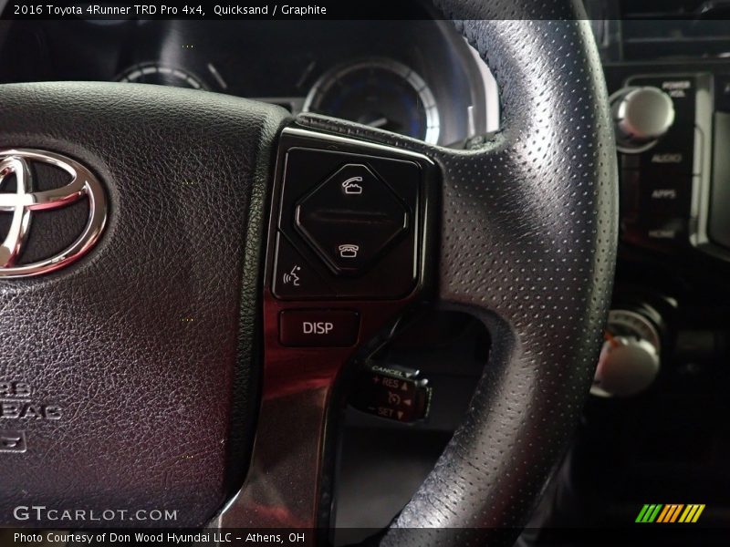 Quicksand / Graphite 2016 Toyota 4Runner TRD Pro 4x4