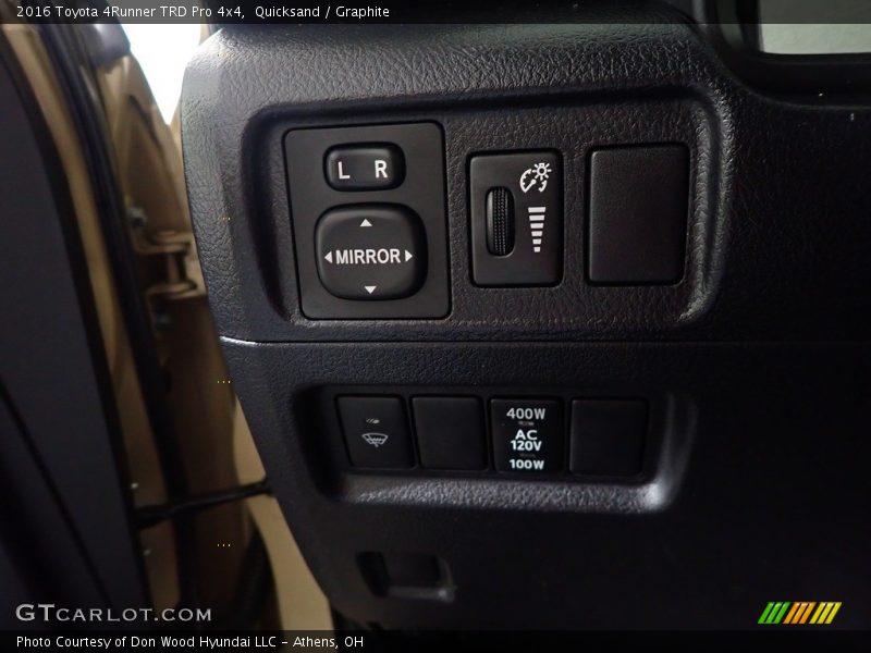 Quicksand / Graphite 2016 Toyota 4Runner TRD Pro 4x4