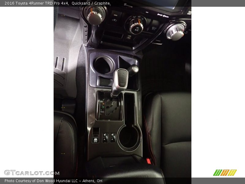 Quicksand / Graphite 2016 Toyota 4Runner TRD Pro 4x4