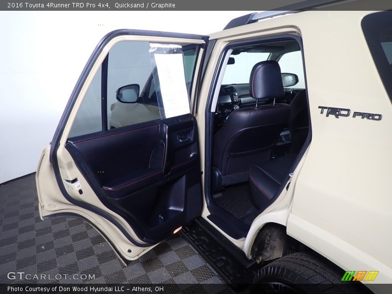 Quicksand / Graphite 2016 Toyota 4Runner TRD Pro 4x4