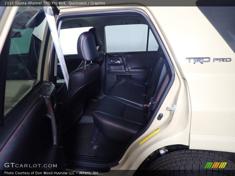 Quicksand / Graphite 2016 Toyota 4Runner TRD Pro 4x4