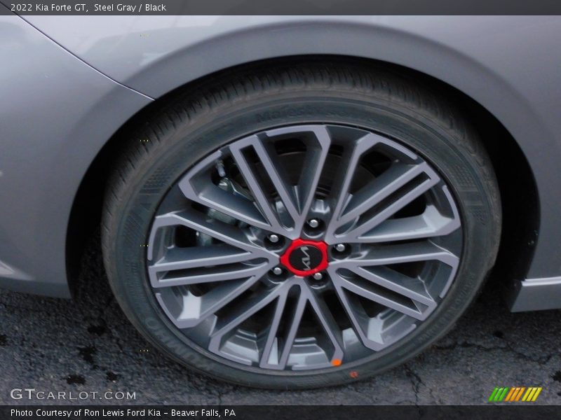 Steel Gray / Black 2022 Kia Forte GT