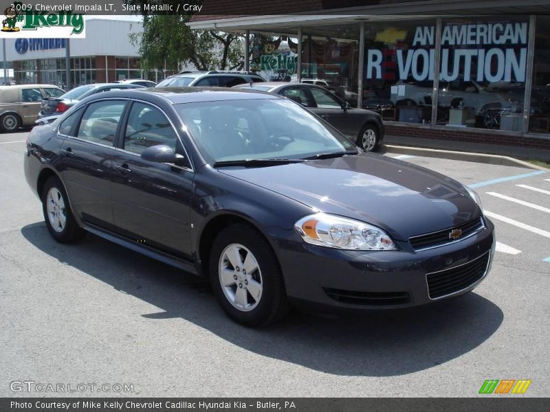Slate Metallic / Gray 2009 Chevrolet Impala LT