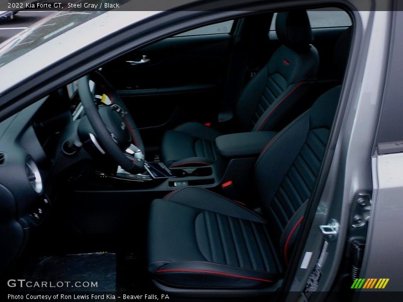 Steel Gray / Black 2022 Kia Forte GT