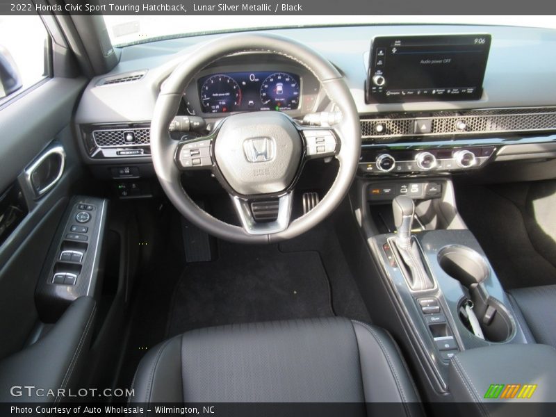 Lunar Silver Metallic / Black 2022 Honda Civic Sport Touring Hatchback