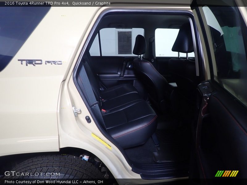 Quicksand / Graphite 2016 Toyota 4Runner TRD Pro 4x4