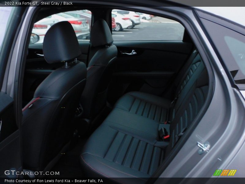 Steel Gray / Black 2022 Kia Forte GT