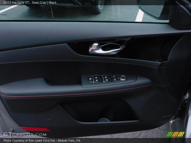 Steel Gray / Black 2022 Kia Forte GT