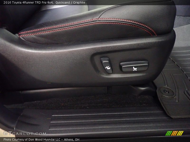 Quicksand / Graphite 2016 Toyota 4Runner TRD Pro 4x4