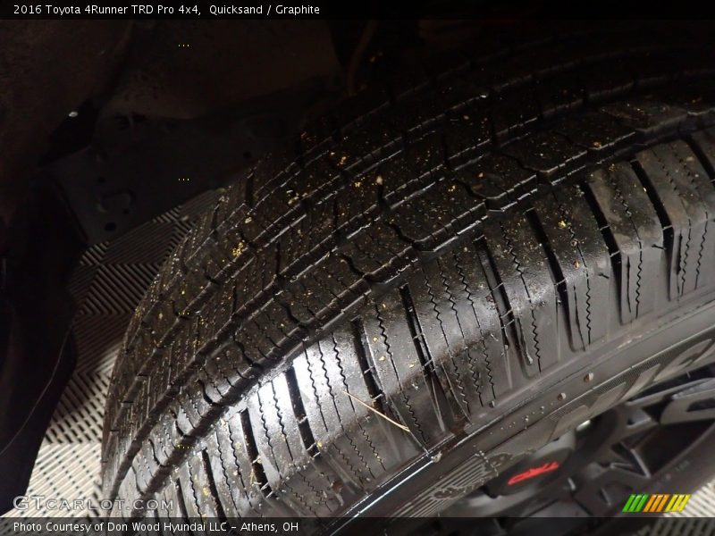 Quicksand / Graphite 2016 Toyota 4Runner TRD Pro 4x4