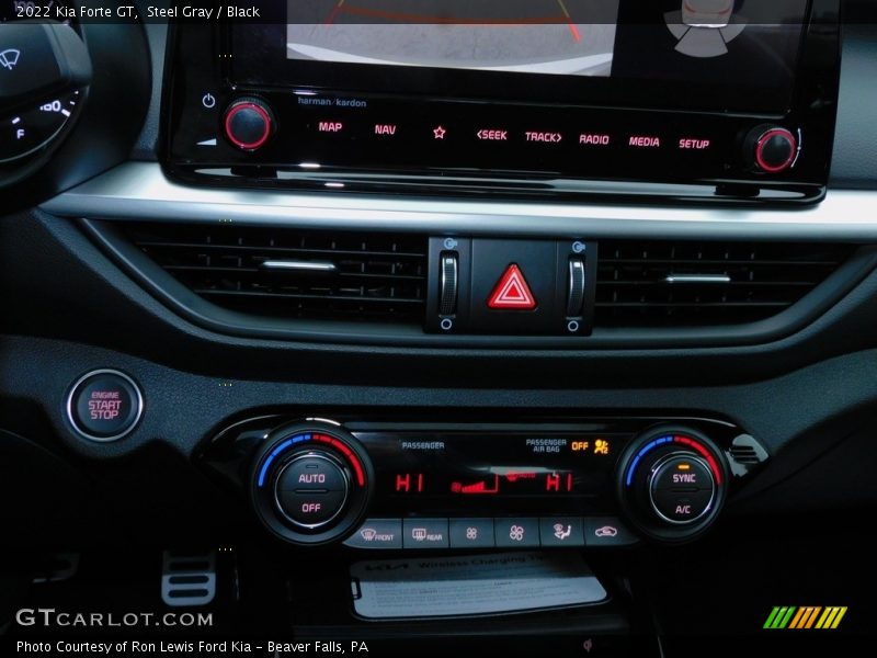 Steel Gray / Black 2022 Kia Forte GT