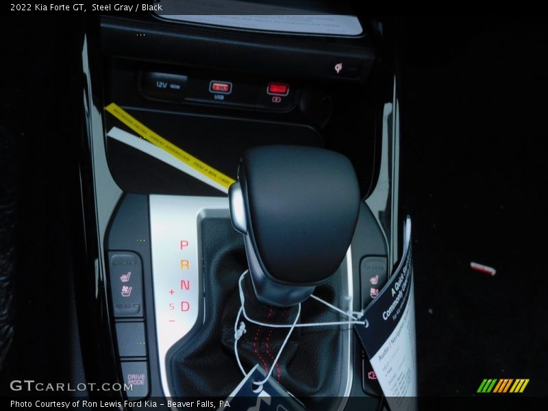 Steel Gray / Black 2022 Kia Forte GT