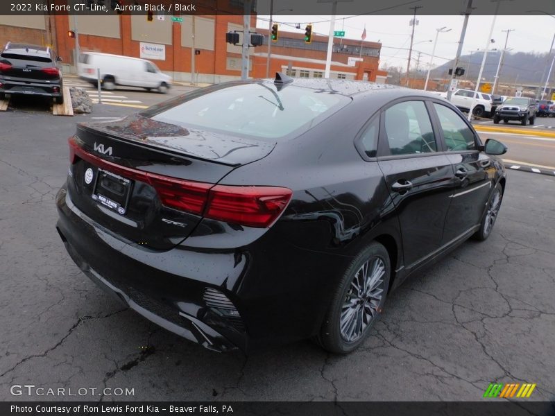 Aurora Black / Black 2022 Kia Forte GT-Line