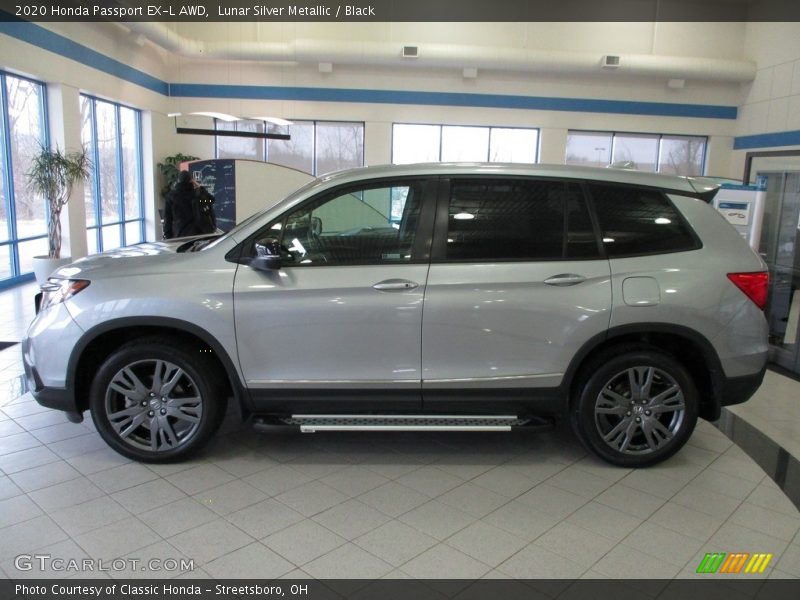 Lunar Silver Metallic / Black 2020 Honda Passport EX-L AWD