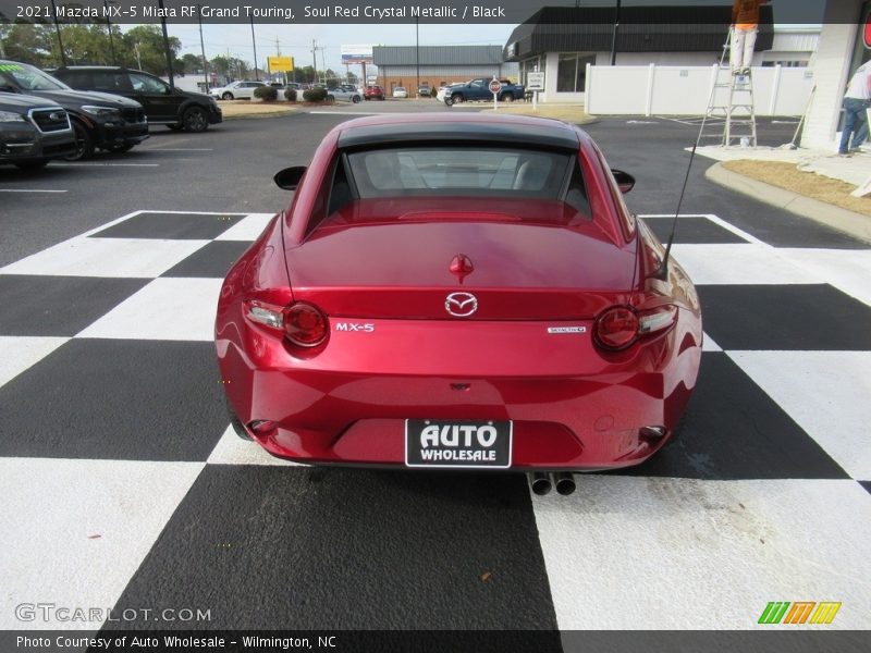 Soul Red Crystal Metallic / Black 2021 Mazda MX-5 Miata RF Grand Touring