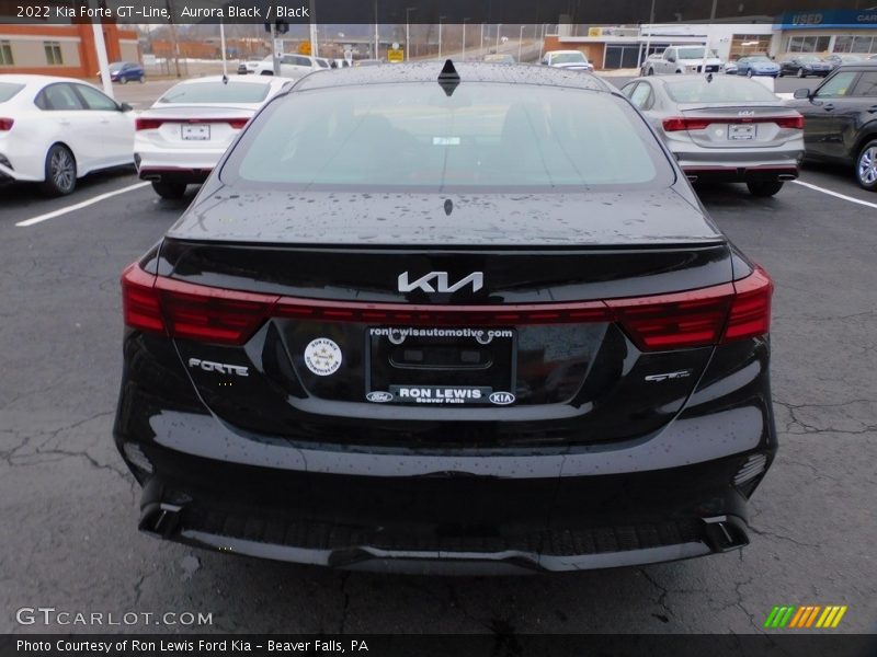 Aurora Black / Black 2022 Kia Forte GT-Line
