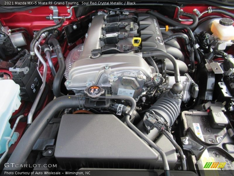  2021 MX-5 Miata RF Grand Touring Engine - 2.0 Liter SKYACTIV-G DI DOHC 16-Valve VVT 4 Cylinder