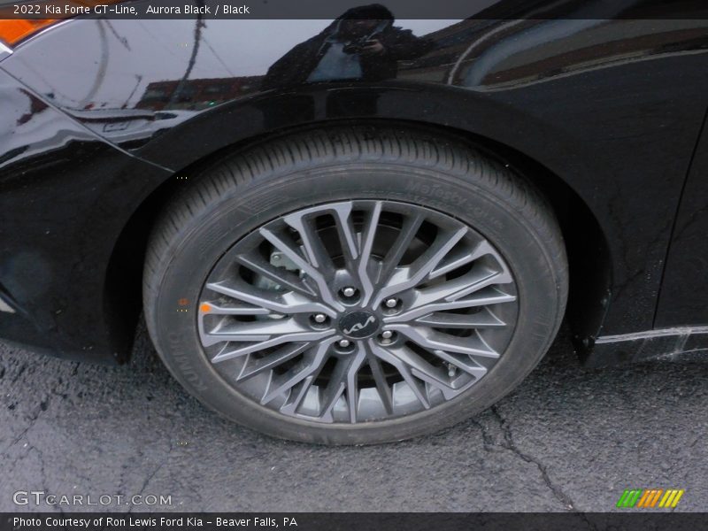 Aurora Black / Black 2022 Kia Forte GT-Line