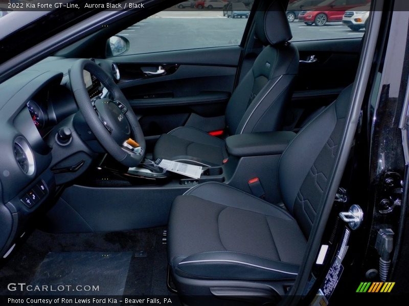 Aurora Black / Black 2022 Kia Forte GT-Line