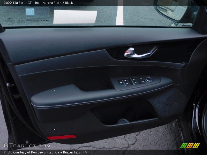 Aurora Black / Black 2022 Kia Forte GT-Line