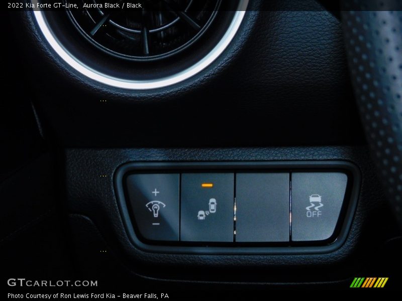 Aurora Black / Black 2022 Kia Forte GT-Line