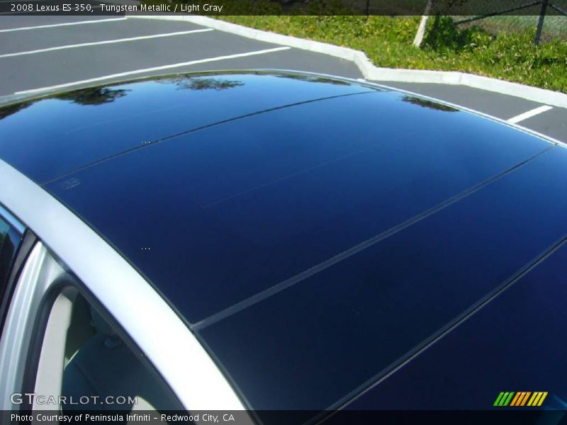 Tungsten Metallic / Light Gray 2008 Lexus ES 350
