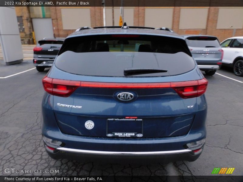 Pacific Blue / Black 2022 Kia Sportage EX AWD